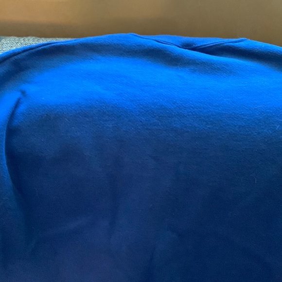 Jerzees royal blue oversized sweatshirt szL unisex in good condition - Picture 5 of 5
